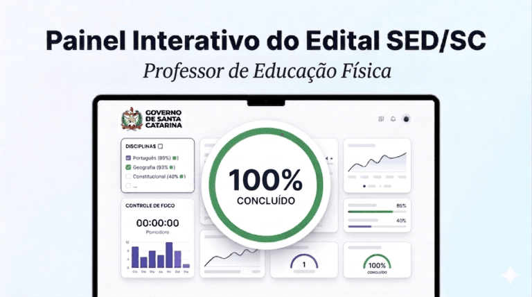 Central de Domínio do Edital – Educação Física (Cód. 307)