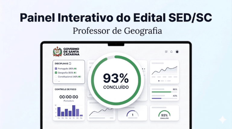 Central de Domínio do Edital – Professor de Geografia (Cód. 302)